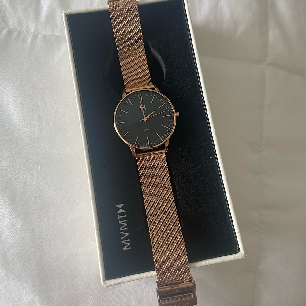 Rose Gold MVMT Women’s Watch